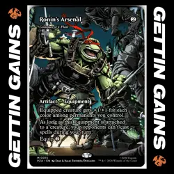 Ronin's Arsenal - 0015 - M - Non-Foil - Borderless - TMNT - MTG - NM/M - Image 1