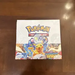 Pokemon TCG Scarlet & Violet Surging Sparks Booster Display Box - FACTORY SEALED - Image 1