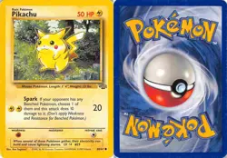 Pikachu 60/64 Common Jungle Pokemon HP/DMG - Image 3