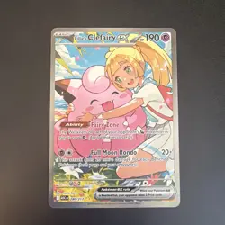 Pokemon TCG Lillie's Clefairy EX SIR 280/217 Ascended Heroes NM PSA 10 Contender - Image 1