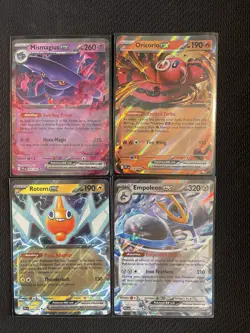 Double Rare ex Lot of 4 - Pokemon TCG: Phantasmal Flames - NM - Image 1