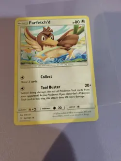 Hero Deal, English - Pokemon Farfetch'd - 127/181 - Uncommon Sun & Moon - NM LP - Image 1