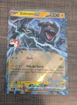 Zekrom ex Pokemon Prize Pack Series 8 BLK 034/086 NM - Image 1