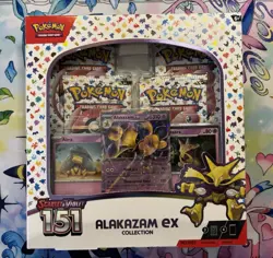 Alakazam EX Collection Box Sealed Pokemon Scarlet And Violet 151 820650855269 - Image 1
