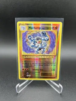 2016 Pokemon, XY Evolutions, #59/108 Machamp, Reverse Holo Rare - Image 1