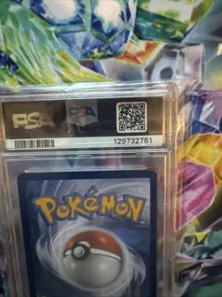 2024 POKEMON PAF EN-PALDEAN FATES #175 HAWLUCHA SHINY RARE PSA 9 MINT LOW POP - Image 5