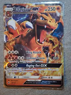 Pokemon TCG - Charizard GX 20/147 - Burning Shadows - Sun & Moon - NM - Image 1