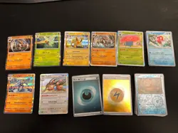 Pokemon TCG (9) HOLO and (26) REVERSE HOLO Scarlet & Violet 151 Lot of 35 TOTAL - Image 1