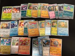 Pokemon TCG (9) HOLO and (26) REVERSE HOLO Scarlet & Violet 151 Lot of 35 TOTAL - Image 2