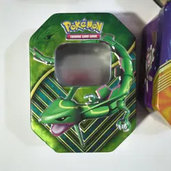 Lot of 6 Pokemon TCG Empty Metal Tin Boxes Pikachu Bulbasaur Mewto - Image 2