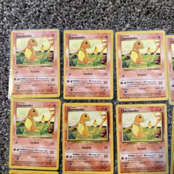 Pokemon Vintage Charmander Lot Of 22 Shadowless /regular Read Description ￼ - Image 2