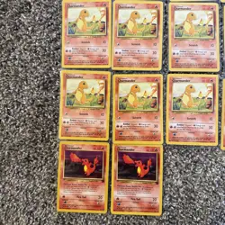 Pokemon Vintage Charmander Lot Of 22 Shadowless /regular Read Description ￼ - Image 4