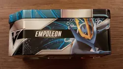 Nintendo Pokemon TCG V Strikers - Empoleon Tyranitar EMPTY TINS Lot - Image 5