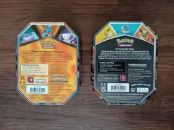 Nintendo Pokemon GX Eevee Evolutions Glaceon Leafeon Sylveon EMPTY TINS Lot - Image 2