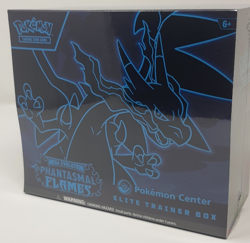 Phantasmal Flames Pokemon Center Exclusive Elite Trainer Box ETB Sealed - Image 1