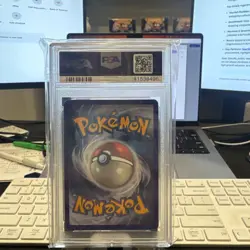 2007 POKEMON POP SER 5 #17 UMBREON-GOLD STAR PSA 7 - Image 3