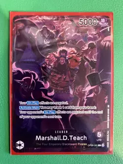 Marshall.D.Teach (Eng Version 2nd Anniversary Set) OP09-081 One Piece PromoCards - Image 1