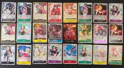 One piece TCG EB03 Heroines Edition English - Bulk 24 Total Cards - C/R/SR/DON!! - Image 2