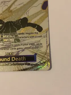 Ground Death Alt Alt Manga Rare OP14-096 | One Piece TCG | English - Image 4