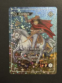 Dead World TCG Deadwood 193/184 SR Borderless Holo Card Kickstarter 2025 3 Star - Image 1