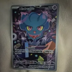 Pokemon Misdreavus Full Art Card 233/217 ASC Uncommon Basic 60HP English - Image 1