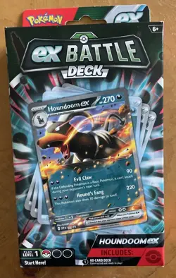 Pokemon Ex Battle Deck HOUNDOOM EX 60 CARD DECK BRAND NEW SEALED - Image 1
