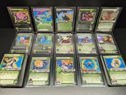 Dragon Ball Z Saiyan Style Collector Card Lot #8 & Deck Box: DBZ CCG (Score) - Image 1