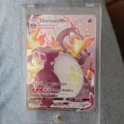 Charizard VMAX SV107/SV122 Shining Fates Shiny Vault Holo 330 HP Pokemon Card - Image 3