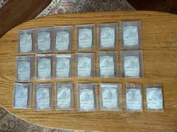 x17 Crabominable 149/142 Holiday Stamp sealed Promo Lot Of 17 Cards - Image 1