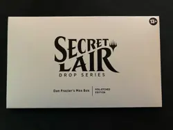 SLD MTG Factory Sealed DAN FRAZIERS MOX BOX Secret Lair Foil-Etched Edition New - Image 1