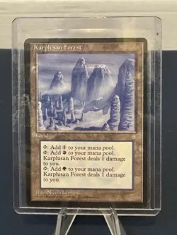 MTG - Magic The Gathering - Karplusan Forest - Ice Age - NP/LN! - Image 3