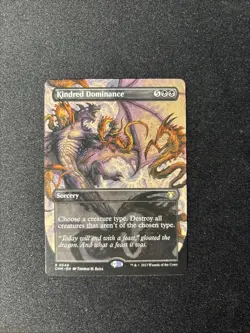 Kindred Dominance (Borderless) #640-Commander Masters-Magic the Gathering MTG NM - Image 1