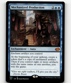 NM Mechanized Production, MTG, Jumpstart 2022, Magic the Gathering, 320 - Image 1
