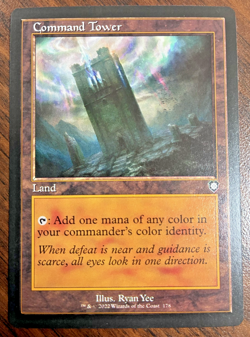 MTG - Command Tower 178 -The Brothers' War Commander Retro Frame - Regular - NM - Image 1