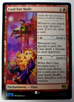 Cool but Rude - FOIL Rare - MTG Teenage Mutant Ninja Turtles - 0089 NM - Image 1
