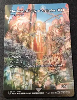 The Imperial City Of Archades - Wall Of Omens - MTG - FCA - EN - NM - 0027 - Image 1