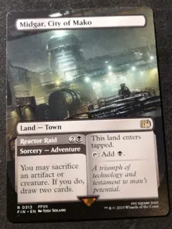 Midgar, City Of Mako - Borderless - FIN - MTG - EN - NM - 0313 - Image 1