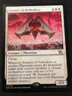 Essence Of Orthodoxy - MOM - MTG - EN - NM - 0323 - Image 1