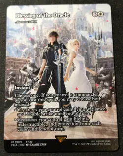 Blessing Of The Oracle / Akroma's Will - FCA - MTG - EN - NM - 0021 - Image 1