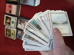 Lot Of 500+ Vintage MTG: Revised Legacy Land Lot Collection Cube Art Mirage Etc - Image 2