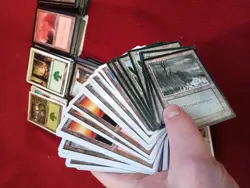 Lot Of 500+ Vintage MTG: Revised Legacy Land Lot Collection Cube Art Mirage Etc - Image 3