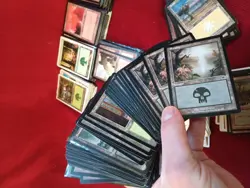 Lot Of 500+ Vintage MTG: Revised Legacy Land Lot Collection Cube Art Mirage Etc - Image 5