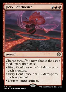 Fiery Confluence - Commander: The Lost Caverns of Ixalan - Near Mint - Image 1