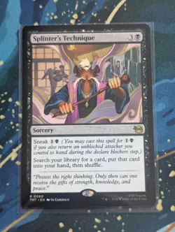 MTG Splinter's Technique - NM - TMNT - Image 1