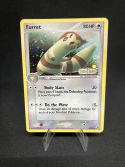 Furret 33/92 Pokemon Legend Maker Stamped Reverse Holo NM - Image 1