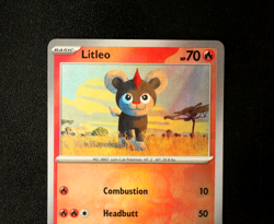 Pokemon Card - Litleo 015/131 Master Ball Reverse - Prismatic Evolutions - NM ⭐ - Image 2