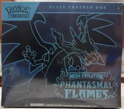 Pokemon Phantasmal Flames (ME02) Elite Trainer Box ETB Factory Sealed - Image 1