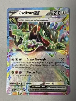 Pokemon TCG * SV Surging Sparks * 159/191 Cyclizar EX Double Rare * HOLO * Fresh - Image 1
