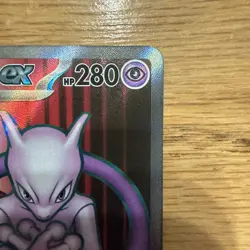 Pokemon Mewtwo EX TCG Team Rockets 213/182 Full Art Destined Rivals - Image 2