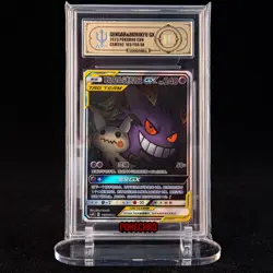Gengar & Mimikyu GX SR CSM2bC-163/150 Pokemon Card Chinese#APH GRADE 10 #1 - Image 1